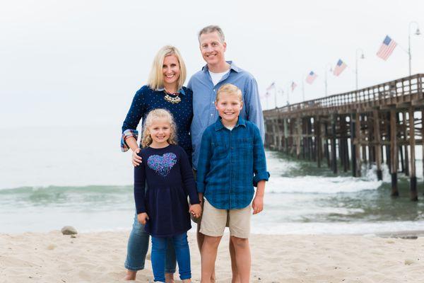 Dr. Abbink and his beautiful family.