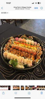 #3 special roll party platter 4-6ppl.