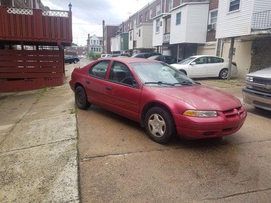 What you get with statewide. Who leaves a not working car in the middle of a busy driveway and pulls off?