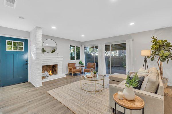 Modern luxury in this newly renovated townhome