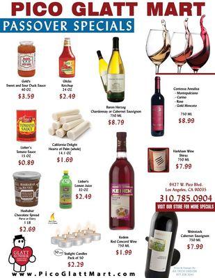 Passover Specials