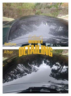 Black Car Specialist: BEFORE & AFTER Paul's Mobile Detailing