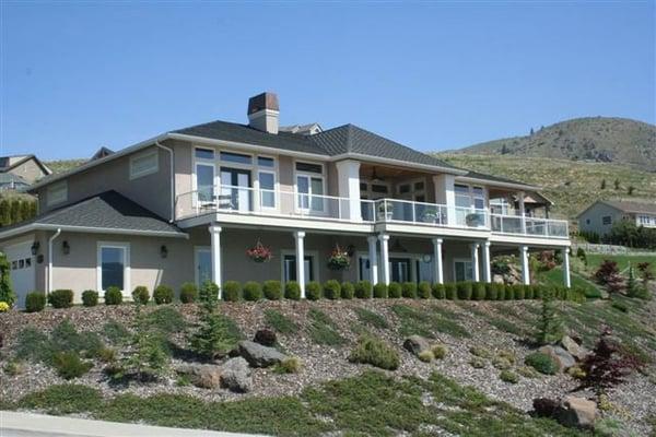 Lake Chelan Builders. Just one of the homes.