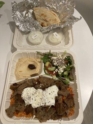 Beef Gyro Plate