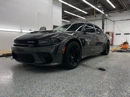 My charger right after I had it detailed, corrected, and coated by Slick Finish