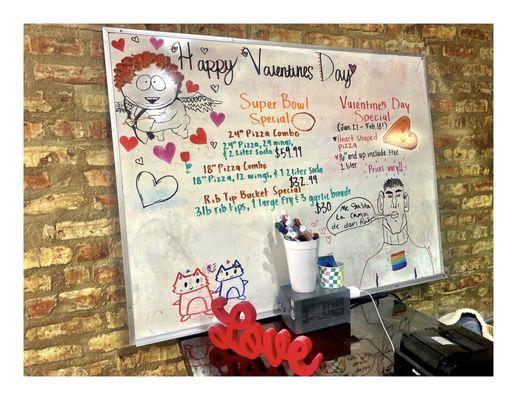 Valentines Specials @ Baby BBQ Fire .  6715 W 26th St, Berwyn, IL  Cool!