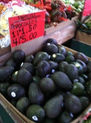 Avacado at reasonable prices!