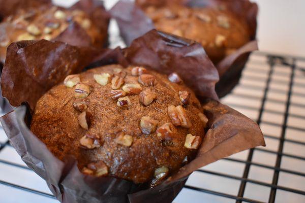 Pumpkin Nut Muffins.