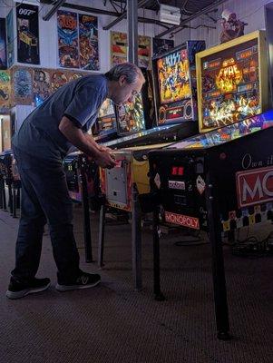 Jim Belsito in a tense moment during a tie breaker final for 4th place