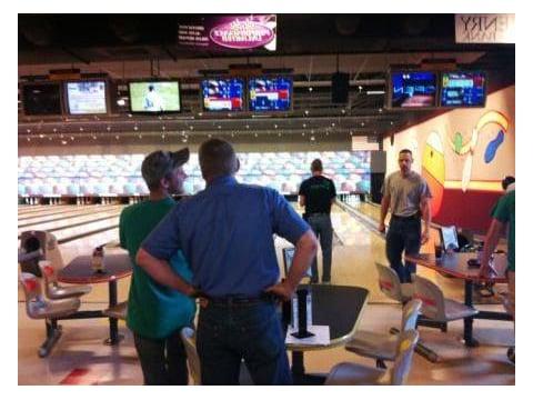 Annually we hold a company outing.  This year we all went bowling.  What a fun day!