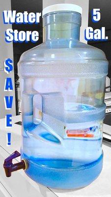 5 Gallon jug HUGE savings in the long run