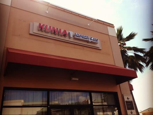 The front of the building -- Kunia Urgent Care