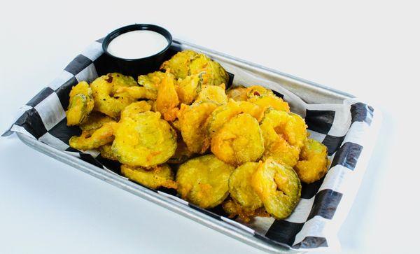 Washers - House Made Fried Pickles. Served with fresh made Ranch