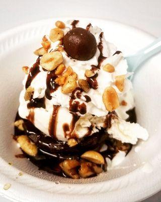 Baby Brownie Sundae