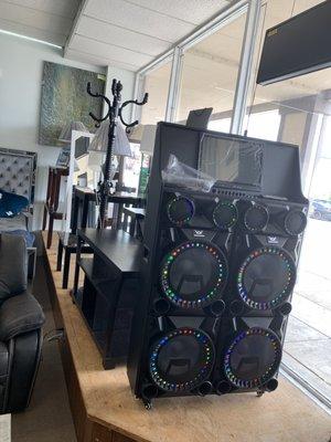 We sell speakers too!