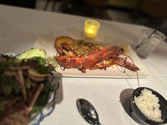 Lobster Thermidor, so beautiful