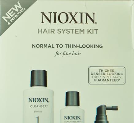 Nioxin is a treatment product specifically designed to help rebuild health scalp after hair loss due to chemotherapy.