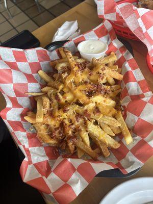 Cheese Fries w bacon