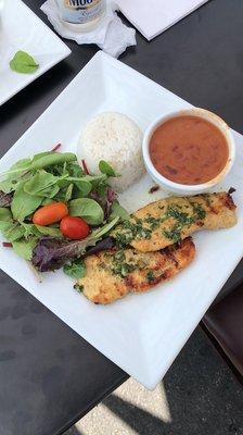 Chicken Breast Rice&Beans Spring Salad