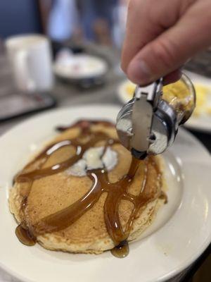 Sweet cream pancakes