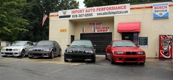 BMW M3 at Import Auto Performance