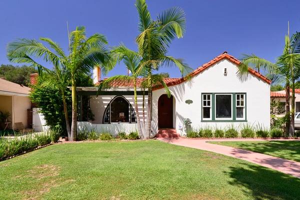 Spanish style homes.