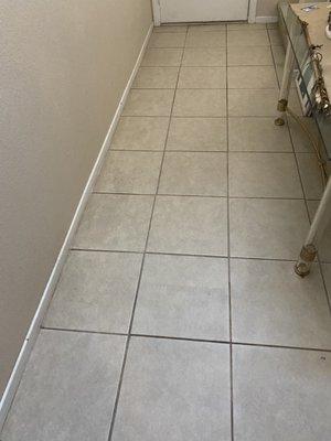 "Clean tile"