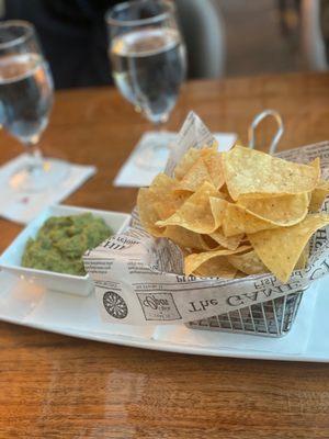 Chips and guacamole