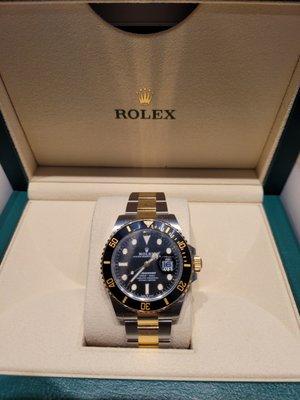 2021 Rolex two tone submariner