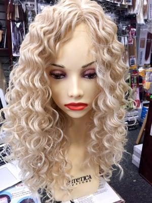 This wig was used as the base for a reformed "Sandy" from Grease style.