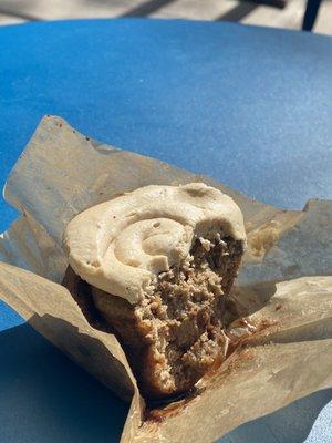 Knead Love Bakery cinnamon roll