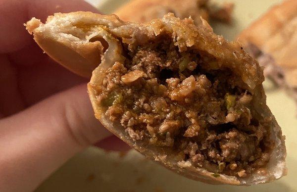 Traditional Beef Empanada ... amazing flavor