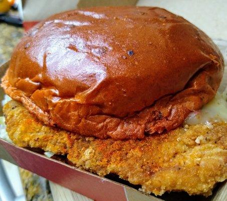 Diablo chicken sandwich