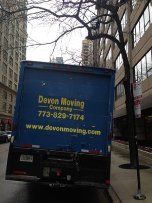 We are on-time every time, Devon Moving Company Chicago