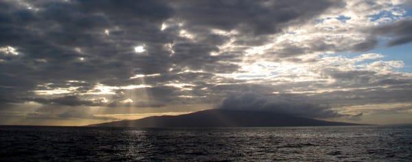 Sunset from the deck of the Makani Olu