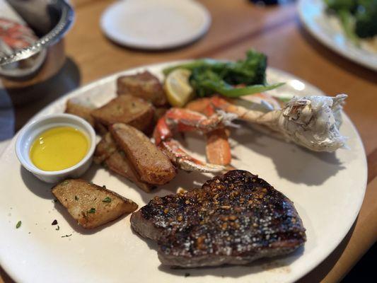 Dungeness Crab & Steak