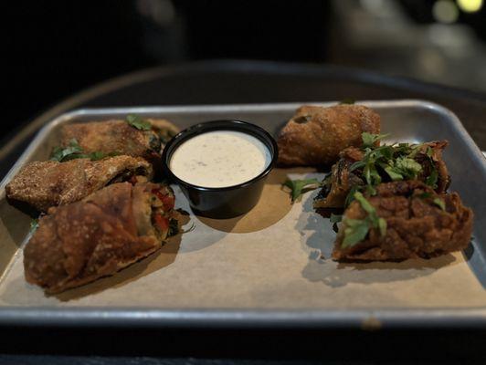 New menu item southwest egg rolls