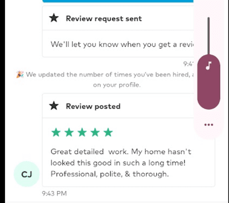 Reviews from Thumbtack