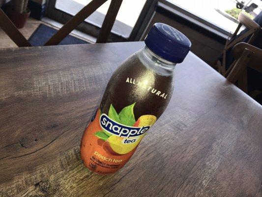 Snapple Peach tea