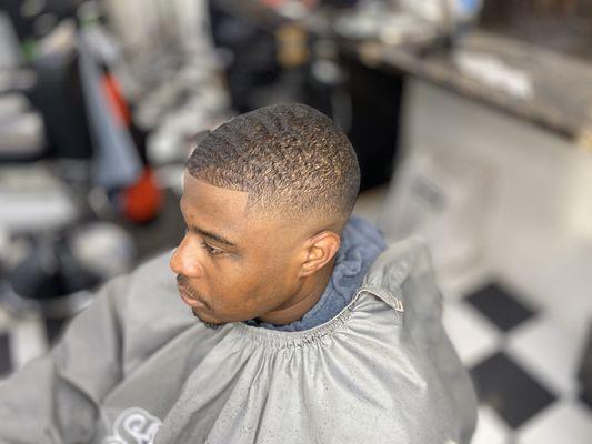 Haircut by JC 
 Book online at VIPBarbering.com
 669-236-7655