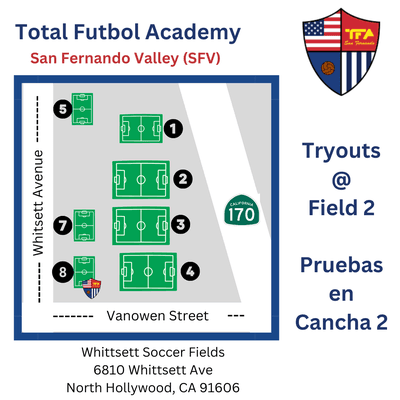 Soccer club in SFV. Affordable and an excellent choice for youth soccer: https://linktr.ee/tfasfv