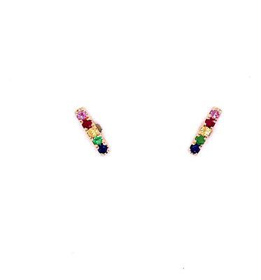 Multi-color earrings