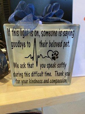 I like this. I'm sharing this with my hospital leadership to have this put at all our stations. The compassion oh I love it.