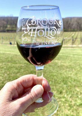 Cheers from Brook Hollow Winery!