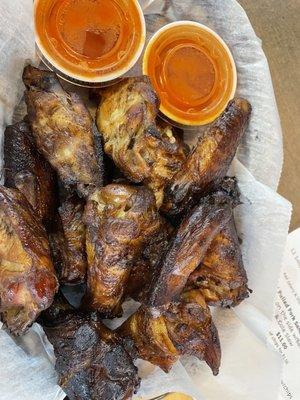 Smoked chicken wings