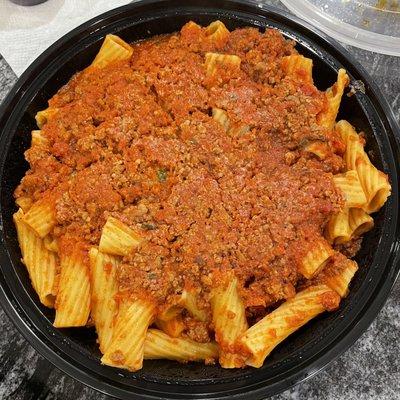 Rigatoni Bolognese