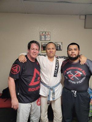 Training partners at 7th Generation BJJ