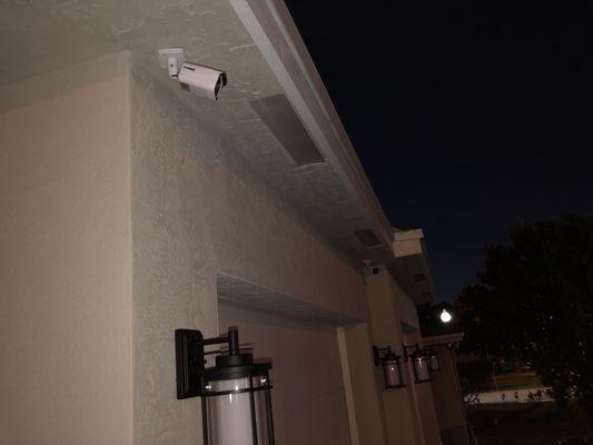 Outdoor Security Camera Installation