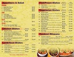 Take out menus design and Print