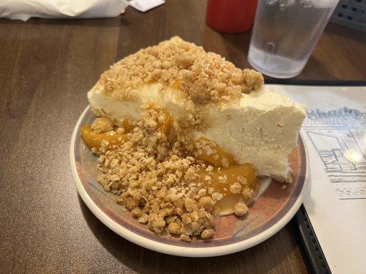 peach cobbler